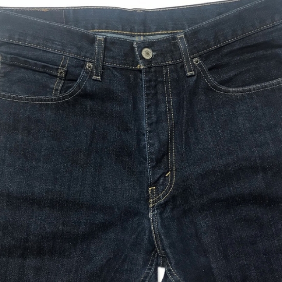 29588 Levis 505 SELVAGE dark blue Men Jeans size - Picture 3 of 5